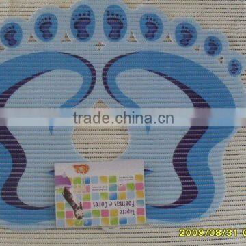 Pvc Foam Eco-friendly Anti-slip Bath Mat/floor Mat