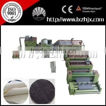 Needle Punching Production Line , Needle Punched Carpet Making Line