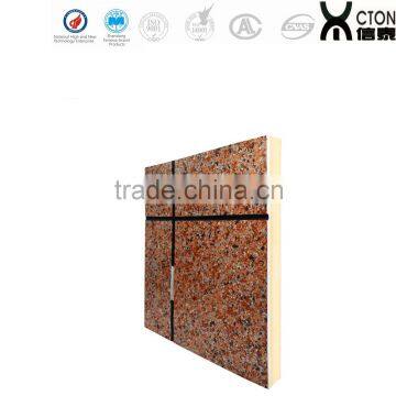 Weatherproof Imitative real stone thermal insulation decorative integrated panel