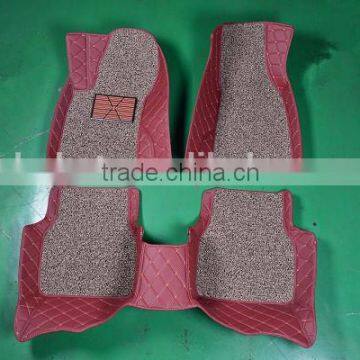 Carpet Car Floor Mat,car Mat With Pvc Wire Coil ,cheap and Non Slip Car Universal Mats photo-2