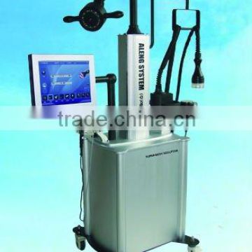 Cavitation Ultrasound Machine 2011 NEW Super Body Reshaping Ultrasonic Cavitation Slimming Machine Combine Of Vacuum Fat Rotating Sytem Heat Rate Test System Ultrasonic Cavitation Body Sculpting