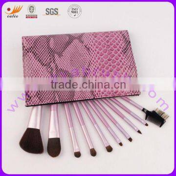 12pcs top quality travel makeup brush set