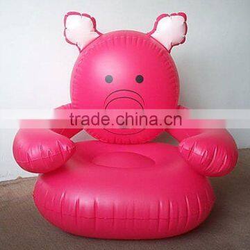 inflatable chair, inflatable pig chair, children's inflatable chair, inflatable air chair