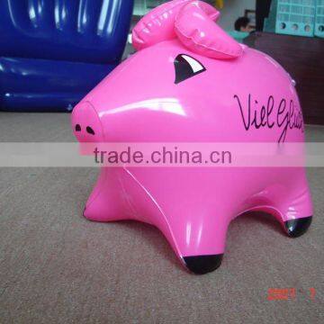 inflatable pig, inflatable toy, inflatable animal toy, inflatable animal model