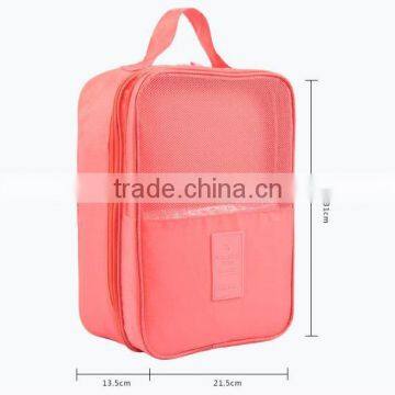 China supplier high quality travel sport shoe bag wholesale with two pairs of shoes compartment