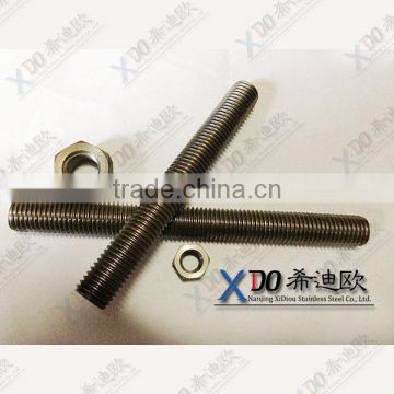 316L / 1.4404 stainless steel fasteners thread rod 317L /1.4438