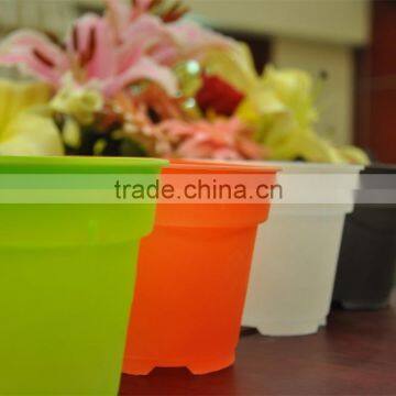 Nursery plastic flower pot garden flower pot