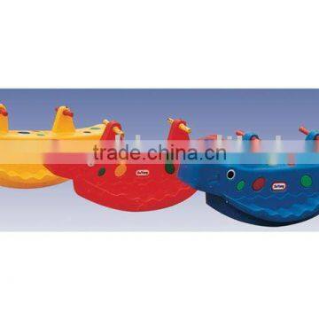 rotational molding baby fish seesaw