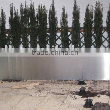 stainless steel cuboid planter