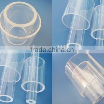 Largge Diameter Clear Quartz Pipe