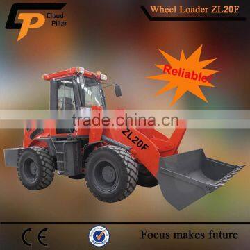 china factory export Hytec ZL20F shovel loader machine