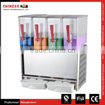 Hot Sale Comercial Juice Commercial Cold Drink Dispenser LSJ-10L*4