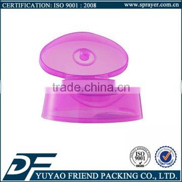 oval flip cap for flexible PE tube packaging