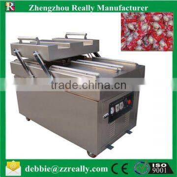 Stainless steel double chamber automatic vacuum packaging machine at factory price