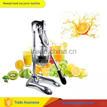 NEWEEK mini all stainless steel home hand use pomegranate orange squeezer juice making machine