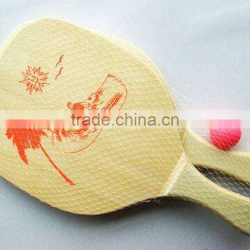 41*22*1.2cm wooden beach racket set game