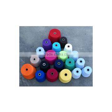 100% polyester ring spun yarn