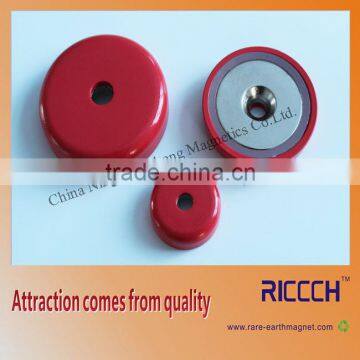 Colorful High Quality Strong Wall Mount Round Base Magnet photo-4