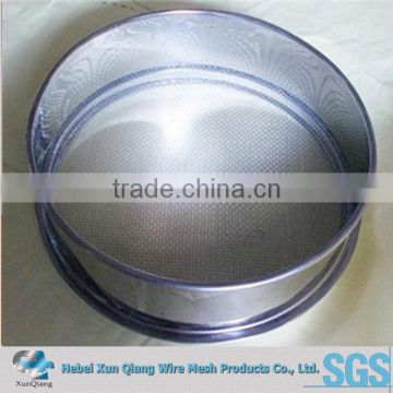 ISO9001:2008 Steel Wire Mesh Test Sieve