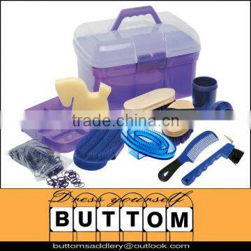 Horse grooming box horse grooming set horse grooming kit horse grooming products in one box
