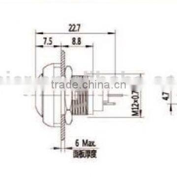 DS-12S Push Button, Push Button Switch^ photo-2
