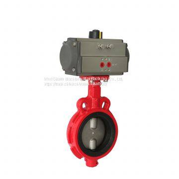 Manufacturer Direct Pneumatic Stainless Steel Butterfly Valve photo-3