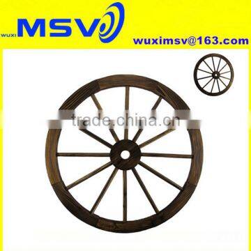 Christmas Gift Decoration Wood Wheel photo-2
