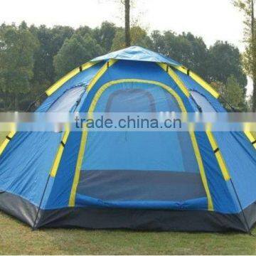 waterproof 5-6 Person double layer family large pop up camping tent