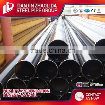 Zhaolida Brand Black Welded Carbon Steel Pipe for Liquid Price per Ton photo-5