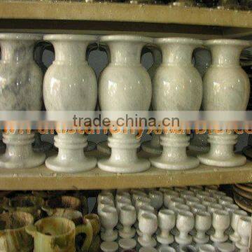 NEW MARBLE FLOWER VASES CARRARA ZIARAT WHITE photo-4