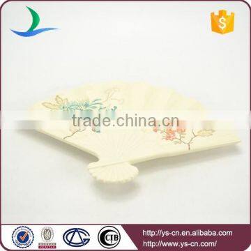 Funny White Stoneware Decorative Plate for House photo-2