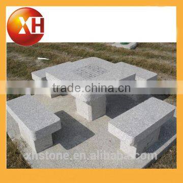 Outdoor Stone Antique Bench With Cheap Sale photo-5