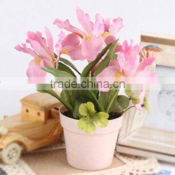 New design silk flowers artificial bonsai for hotel decoration