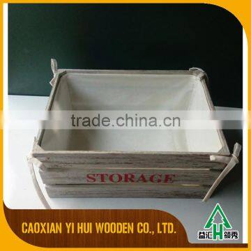 Small Miniature Sized Wine Beer Storage Distressed Wood Crates Wood Fruit Crates photo-5