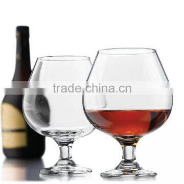 170ml lead free crystal brandy glass goblet