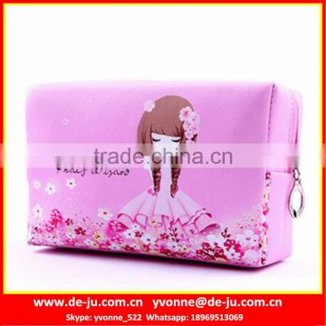 Personality Pink Makeup Brush Bag