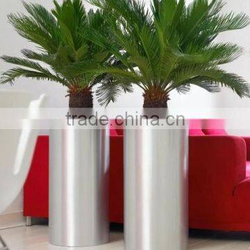 FO-9005 Cylinder Stainless Steel Flower Planter photo-2