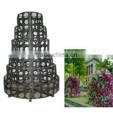SOL 2015 New Design Big Flower Tower Vertical Green Planter Large Plastic Planters