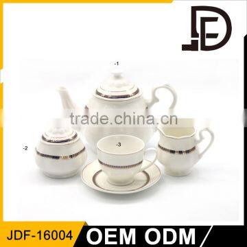 Drinkware porcelain european tea set, royal porcelain tea sets