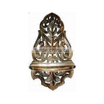 Wood wall mounting bracket, wooden wall brackets, decorative wall brackets, wooden corbels, fancy corbels, carved wood corbels