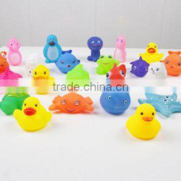 spray water animals rubber bath toy,Soft stress toy animal bath toys,pvc floating bath animal toys