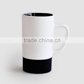 2016 Hot Sale Tall Ceramic Coffee Mug With Silicone Base photo-4