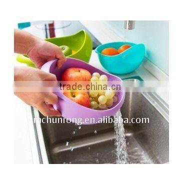 perforated plastic washing basket