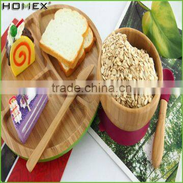 Selling Best Butterfly Baby Bowl, Spoon Bowl Cup Bamboo Fiber Eco-Friendly Baby Dinner Set/Homex_Factory photo-2