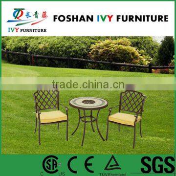 Leisure small table coffee set bistro table chair outdoor furniture