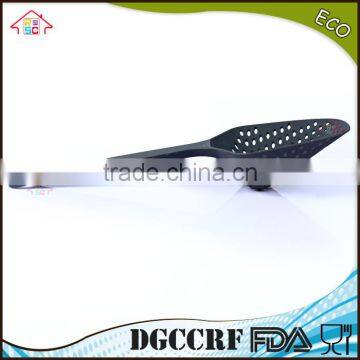 NBRSC Black Large Nylon Scoop Colander Pasta Heat Resistant Strainer Dishwasher Safe Kitchen Utensil photo-4