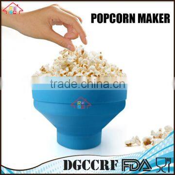 NBRSC Collapsible Microwave Silicone Popcorn Popper Maker With Handle photo-3