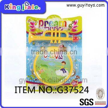 Small Plastic Toy Cheap Musical Logo Printed Tambourine