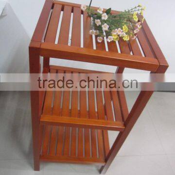 Clothing or Bag Shoes Store Movable Wood Table Top Product Display Shelf Showcase photo-3