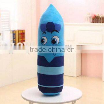 New Products Funny Long Crayon Bolster Cushion Custom Shaped Head Rest Neck Support Long Body Pillow Made in China photo-2